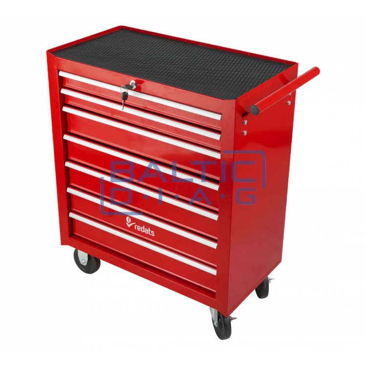 Įrankių vežimėlis 7 stalčių Redats COMPACT
