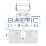 Truck cassette cylinder lifter AC Hydraulic