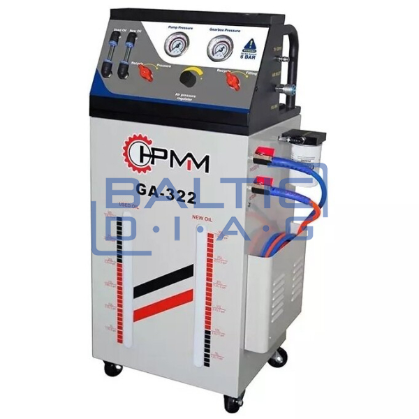 Gearbox oil change equipment