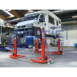 Mobile four-column lift IME ESH 1041
