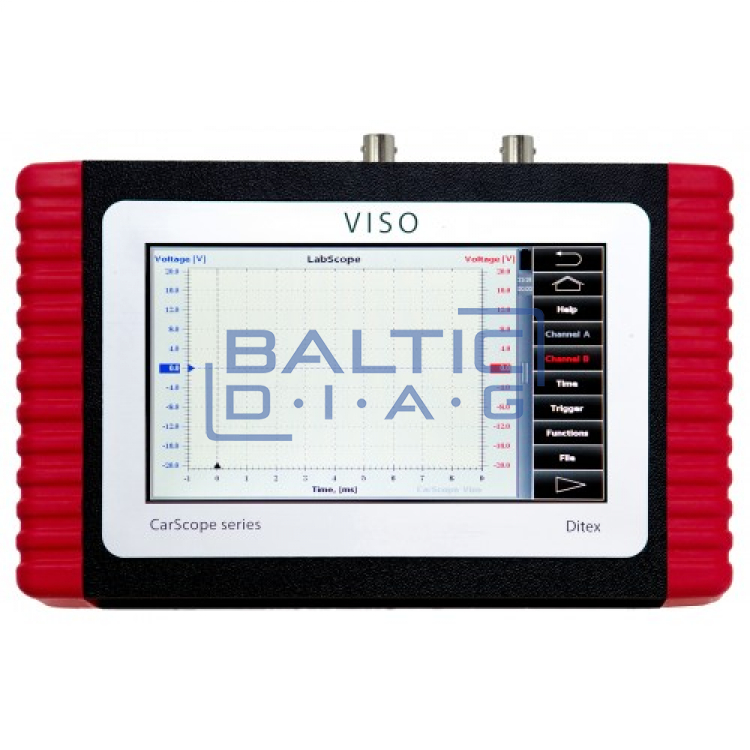 Настройка осциллографа CarScope VISO Master