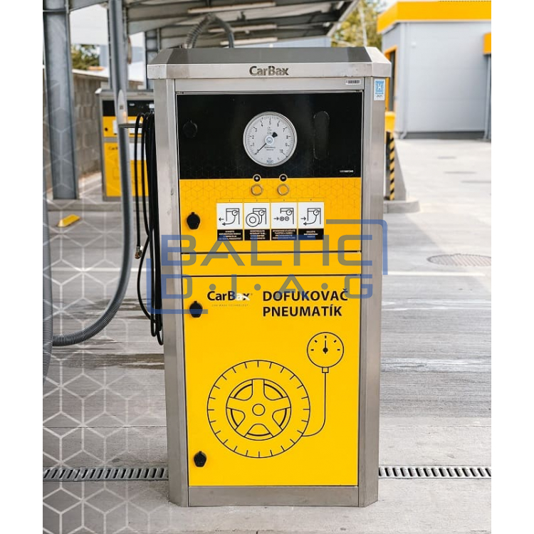 Self-service tire compressor CarBax Air (integrated compressor)