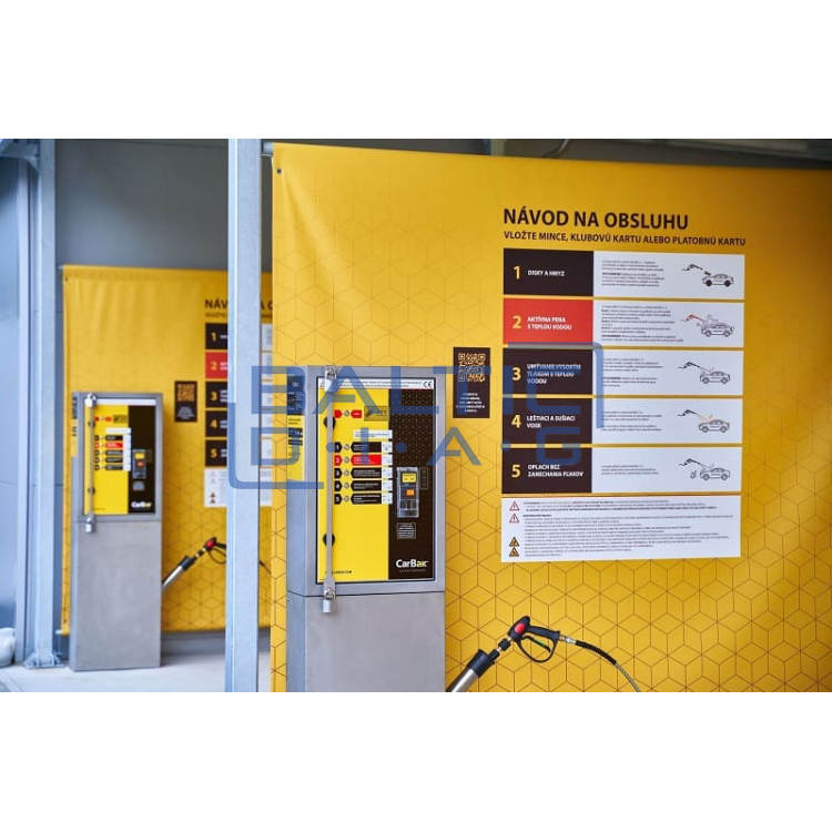 Savitarnos automobilių plovyklos įranga CarBax Combo