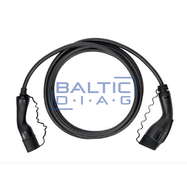 Electric car charging cable Autel Type2-Type2, 32A, 22kW, 3-phase