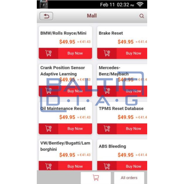 Car diagnostic equipment Launch CRE EURO 1