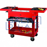 Trolley for tools, two drawers