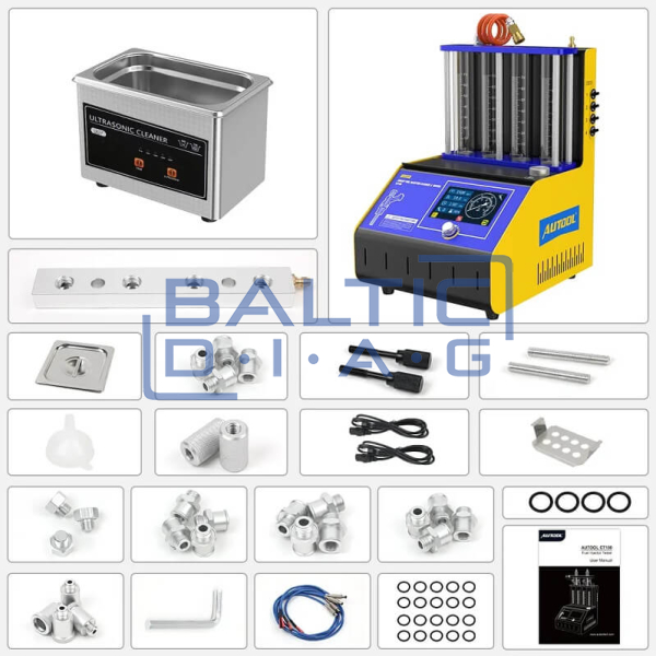 Petrol injector testing and washing device Autool CT180