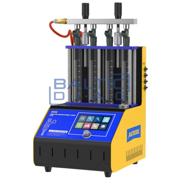 Benzininių purkštukų testavimo ir plovimo įrenginys Autool CT180