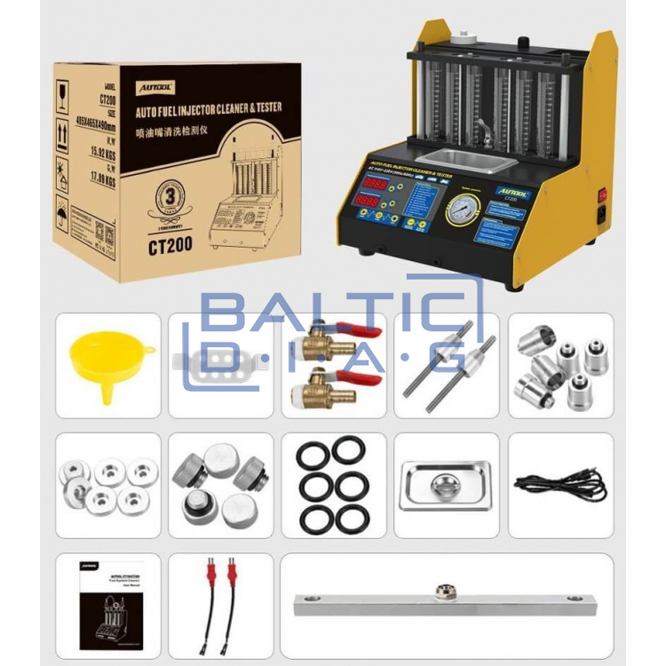 Autool CT200 petrol injectors testing and washing device