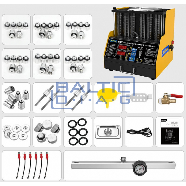 Устройство для проверки и промывки бензиновых форсунок Autool CT400 GTI