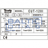 Плазменный резак (IGBT), 120 А, 40 мм