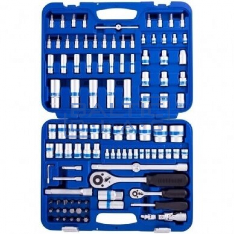 Head set 1/4" + 1/2" 108 pcs.