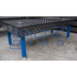 Traditional welding tables with 8 mm thick table top