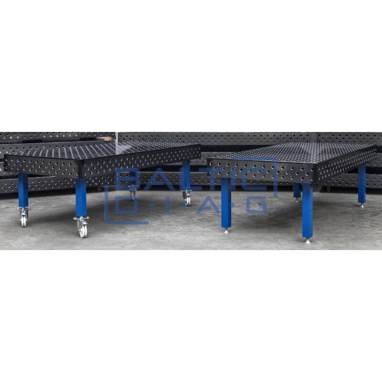 Traditional welding tables, 15 mm thick table top