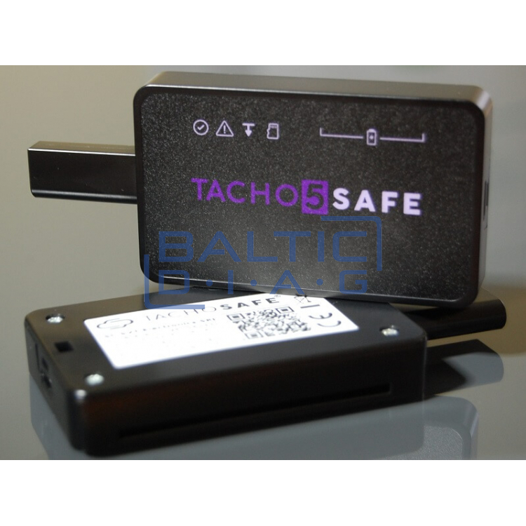 Tachograph and driver card reader Tacho5Safe