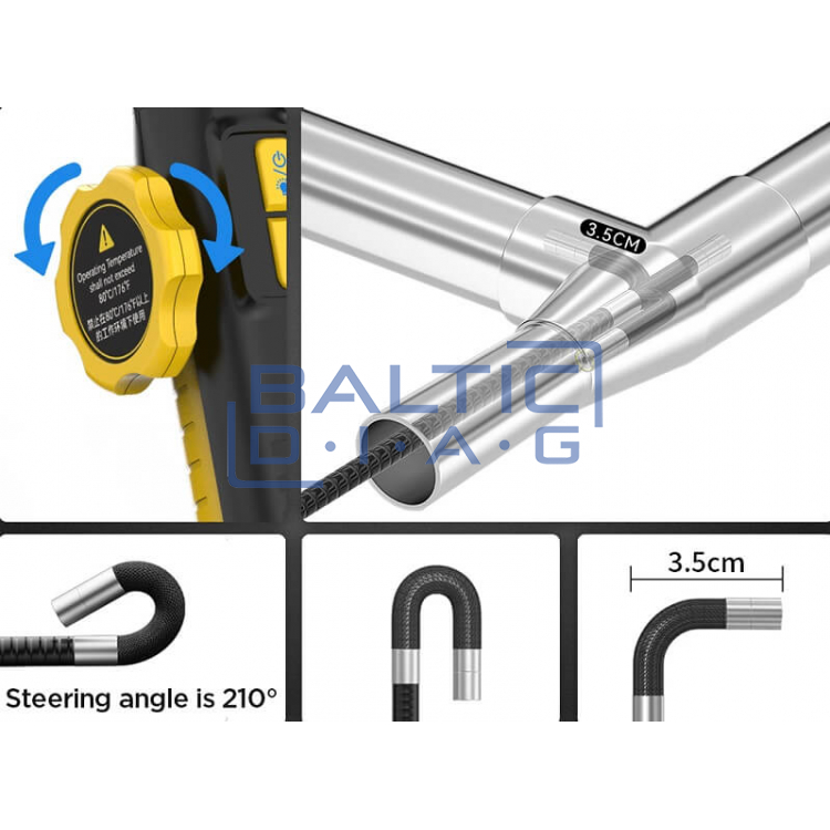 Endoscope with flexible probe Autool SVB305