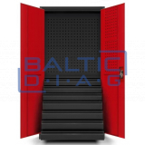 Jan Nowak metal work and tool cabinet Darek RED