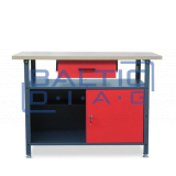 Jan Nowak desk with cabinet and drawer ERIC RED