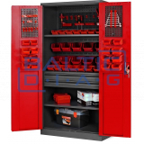 Jan Nowak metal work and tool cabinet SZYMON RED
