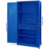 Jan Nowak metal work and tool cabinet SZYMON BLUE