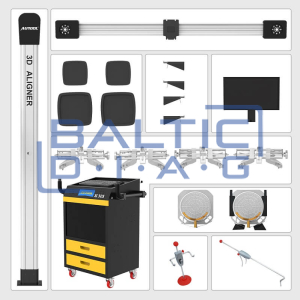 Ratų suvedimo stendas Autool XC505 3D Ratų suvedimo stendas Autool XC505 3D