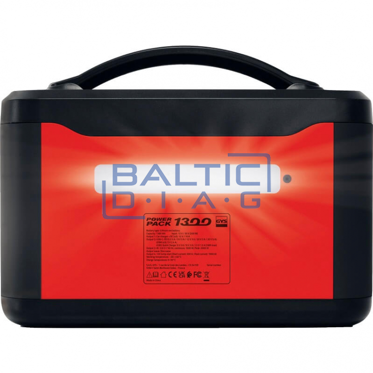 External power supply battery GYS Power pack 1300