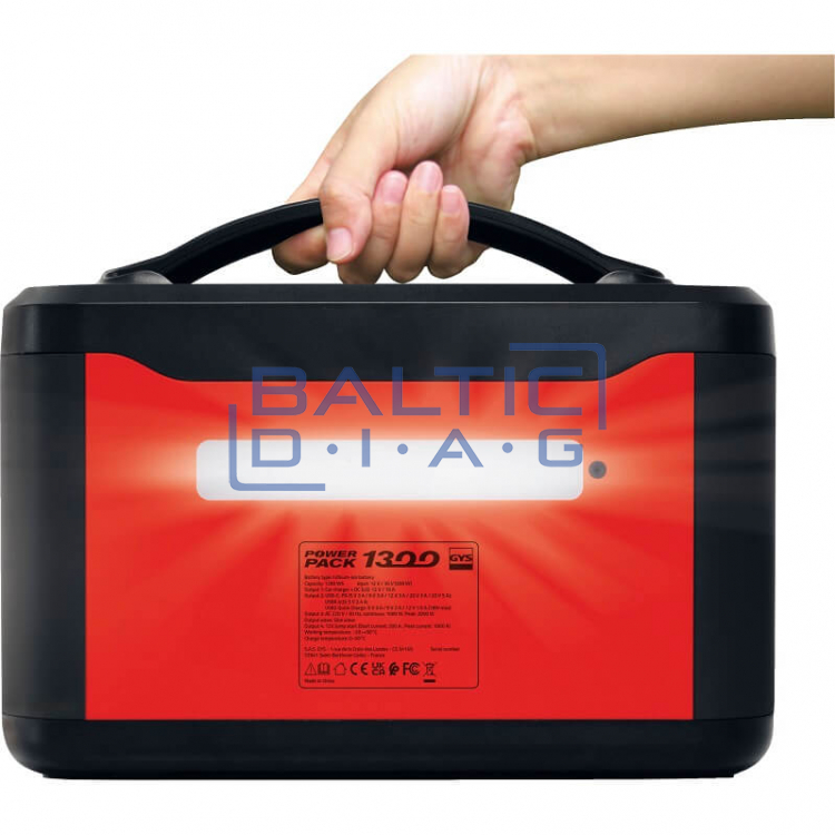 External power supply battery GYS Power pack 1300