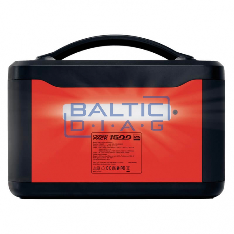 External power supply battery GYS Power pack 1500