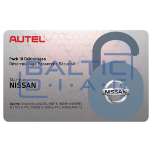 Nissan Gateway (SGW) access cards, Autel