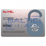 Nissan Gateway (SGW) prisijungimo kortelės, Autel