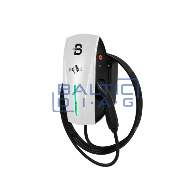 Smart EV charging station Beny, 7.4 kW with cable