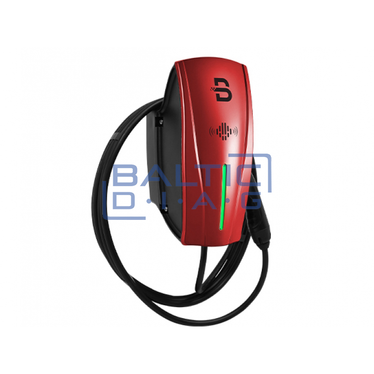 Smart EV charging station Beny, 7.4 kW with cable