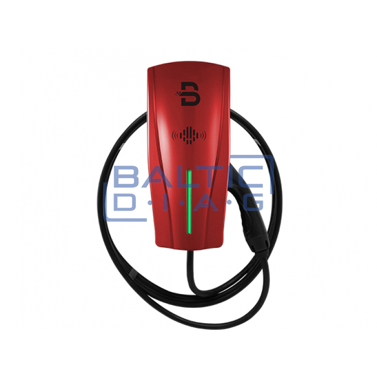 Smart EV charging station Beny, 22 kW with cable