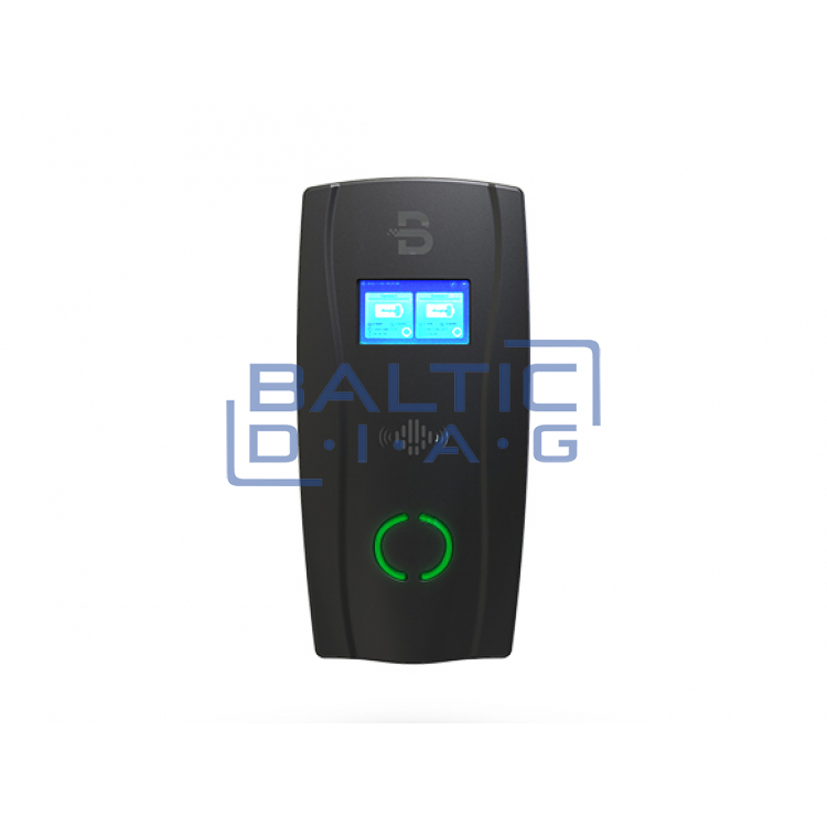 Smart two-socket EV charging station Beny, 2 x 7.4 kW