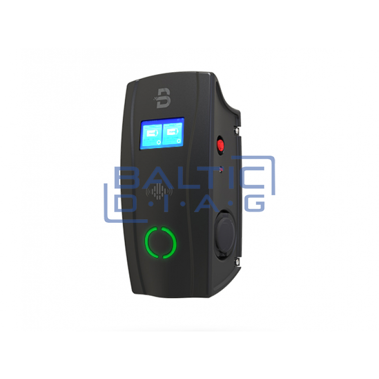 Smart two-socket EV charging station Beny, 2 x 22 kW