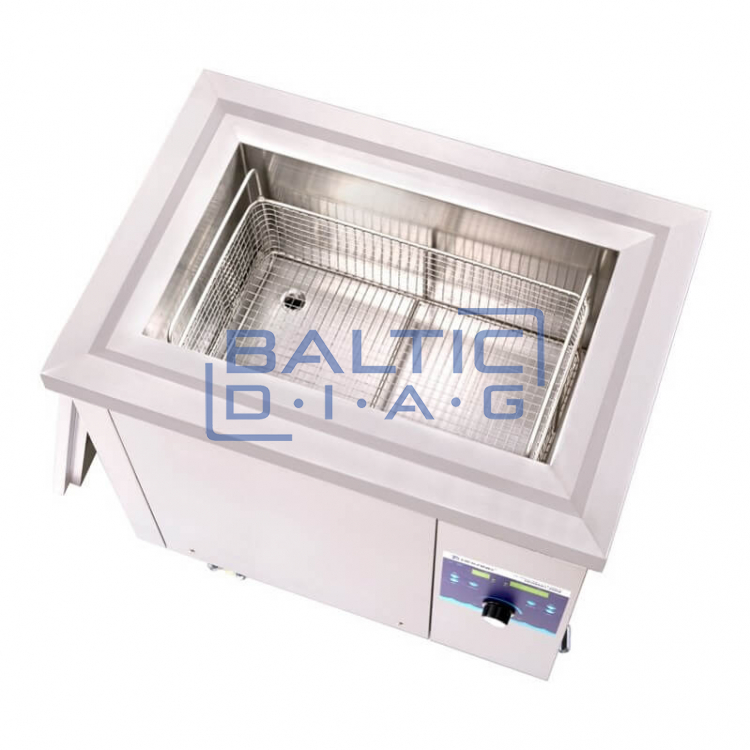 Professional ultrasonic bath 175 l with basket