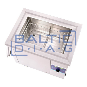 Professional ultrasonic bath 175 l with basket