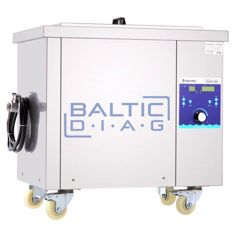 Professional ultrasonic bath 175 l with basket