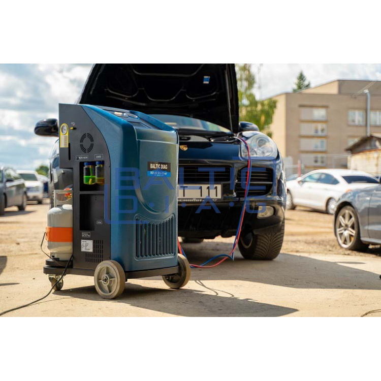 Automatinė kondicionierių pildymo stotelė BD-80 Pro Dual Extra