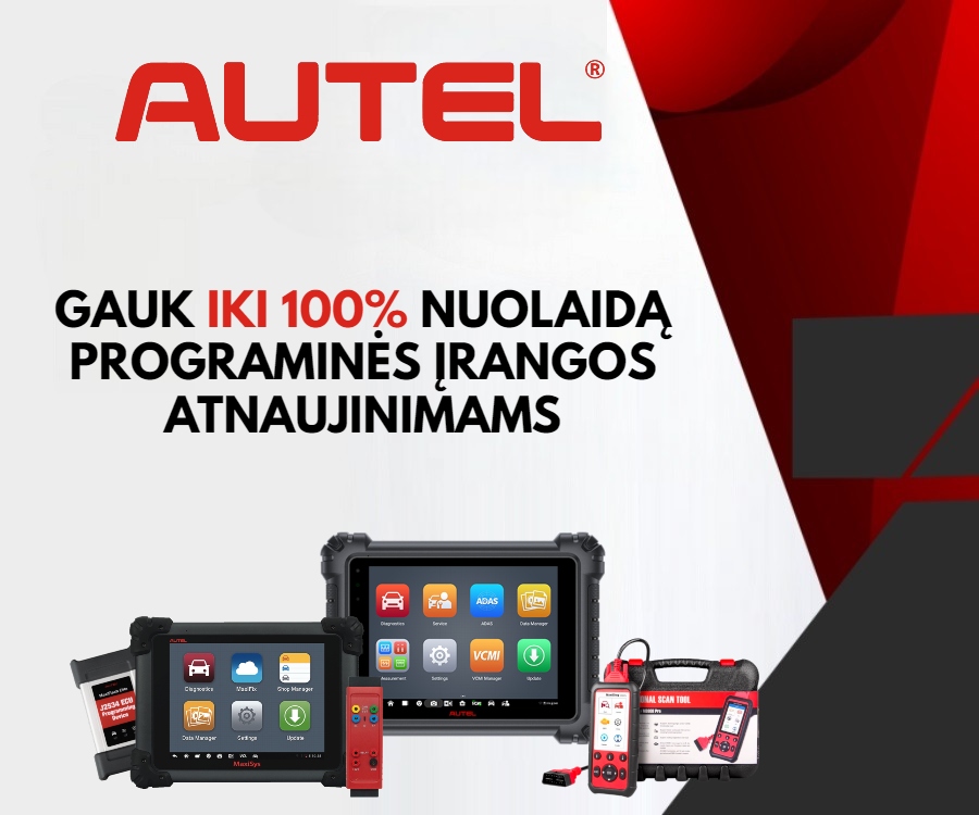 Nuolaida iki 100% Autel diagnostikos atnaujinimams Nuolaida iki 100% Autel diagnostikos atnaujinimams