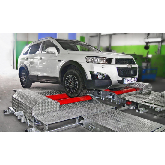 Mobile roller brake test stand Unimetal LDV and HDV