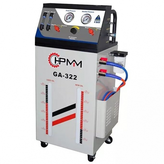 Gearbox oil change equipment