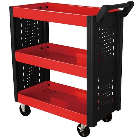 Trolley for tools in a car service