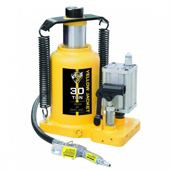 Pneumatic-hydraulic jack 30t