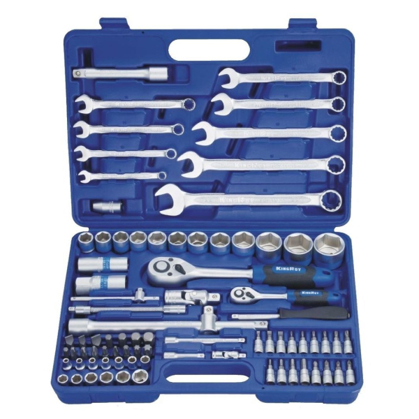 Set of heads and keys 1/4 "+ 1/2" 82pcs.