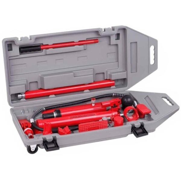 Portable hydraulic unit with wheels 10t