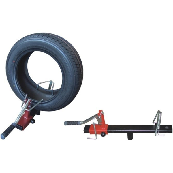 Manual tire extender table