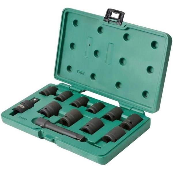 1/2 "set of impact heads 12pcs.