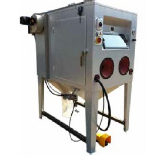 Airblast ABD-1000 Pressure sandblasting cab with automatic sandblasting function