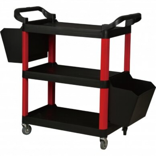 Trolley for tools (plastic) with storage